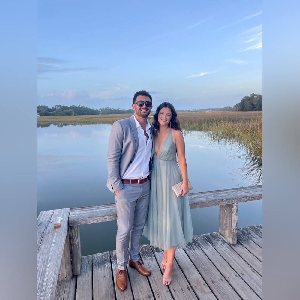 Hello Molly KISS THE GIRL MIDI DRESS SAGE